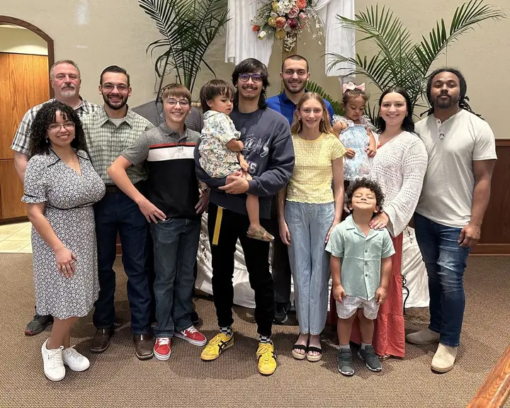 Dr. Mark Key, MD, with his family