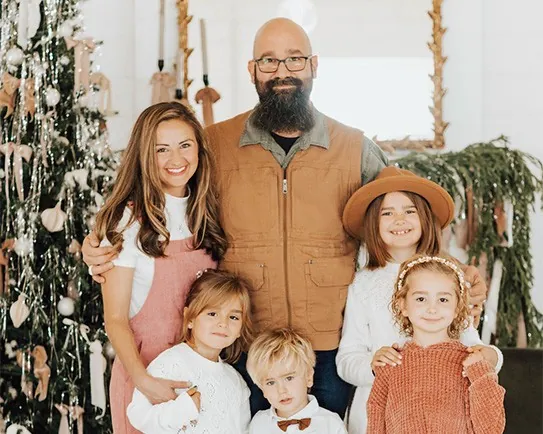 Dr. Michael J. Sprys, D.O., with his family